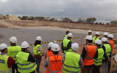 Avanzan las obras de la EDAR de Puerto Real